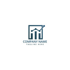 Business, financial and investment vector logo design