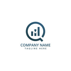Business, financial and investment vector logo design
