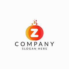 Z letter logo design. Z vector icon.