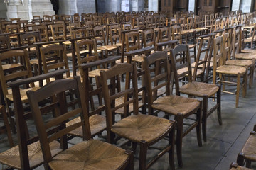 Chaises d'église
