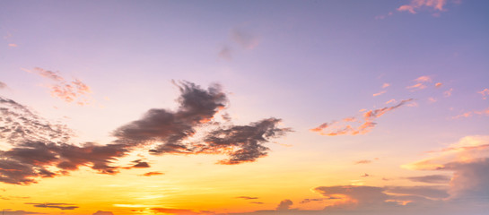 Low Angle View Of Dramatic Sky During Sunset