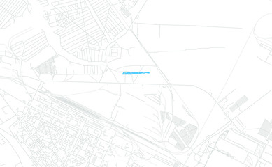 Yakutsk, Russia bright vector map