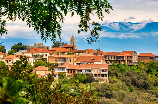 The City of Sighnaghi, Georgia, Asia