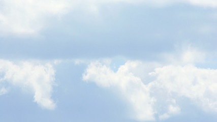 Fototapeta premium blue sky with white clouds