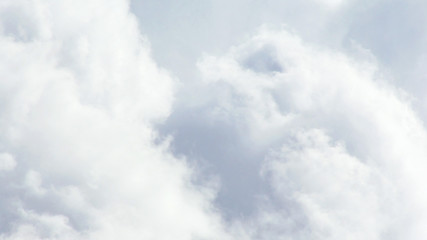 Human face in the sky.