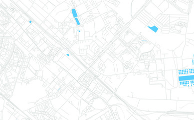 Fototapeta premium Lyubertsy, Russia bright vector map