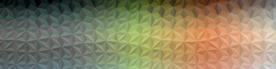 Fototapeta premium Abstract Low Polygon gradient Generative Art background illustration