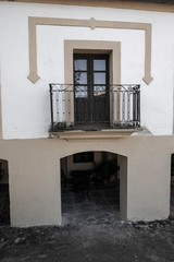 Obraz premium window in old house