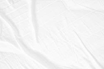 Smooth elegant white silk or satin luxury cloth texture background. Luxurious background design