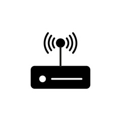 Router  icon. Design template vector