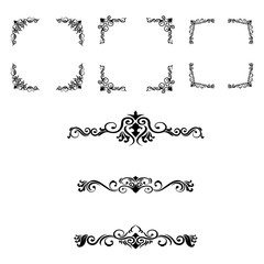 Classic Ornament Frame Vintage Border