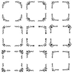 Classic Ornament Frame Vintage Border