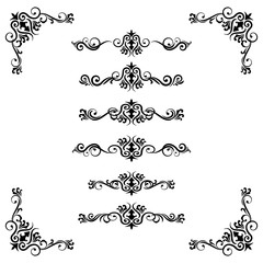 Classic Ornament Frame Vintage Border