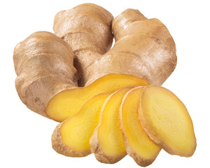 Ginger root z. officinale, paths