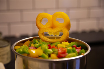 yellow smile pepper
