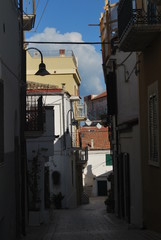 Termoli, antico borgo fortificato, Molise, Italy