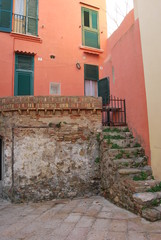 Fototapeta na wymiar Termoli, antico borgo fortificato, Molise, Italy