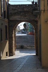 Termoli, antico borgo fortificato, Molise, Italy
