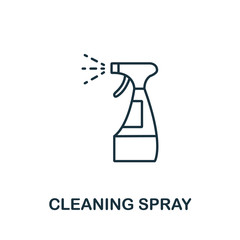 Cleaning spray icon from cleaning collection. Simple line element Cleaning spray symbol for templates, web design and infographics