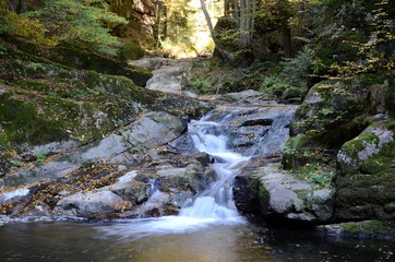 Obraz premium Pesenbachtal in the Mühlviertel region in Upper Austria