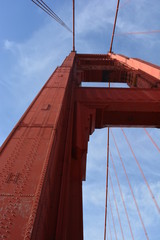 Naklejka premium golden gate bridge