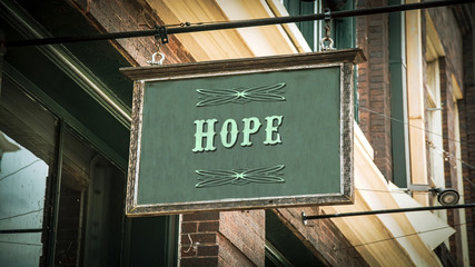 Street Sign to Hope © Thomas Reimer