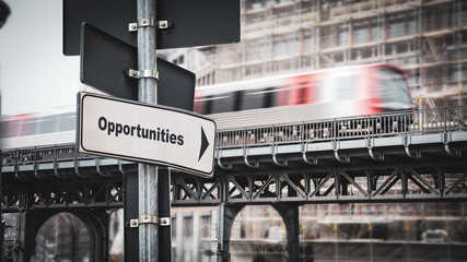 Street Sign to Opportunities