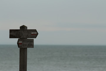 Direction sur la côte