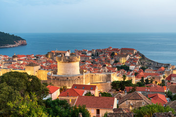 Naklejka na ściany i meble Dubrovnik, Croatia - the gem of the Adriatic 