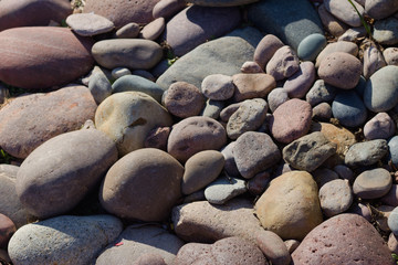 Stones at Sunset