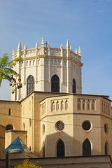 Fototapeta na wymiar Detalle de la Concatedral de Santa María, Castellón, España