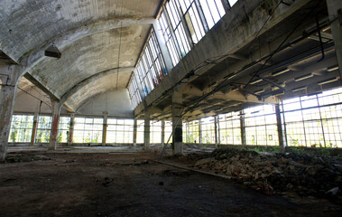 Old beautiful urbex factory