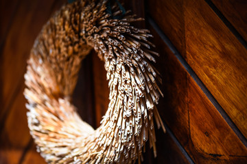 close up view of the historical doors within the streets of Prague