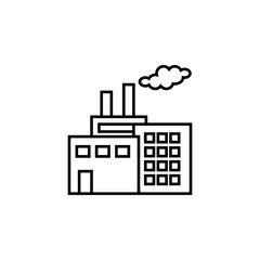 Obraz premium power plant line icon. Elements of energy illustration icons. Signs, symbols can be used for web, logo, mobile app, UI, UX