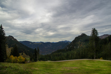 Naklejka premium Schuttannen - Schwarzenbergrunde - Hohenems