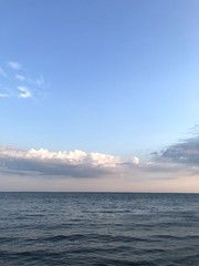 Obraz premium sunset over the sea