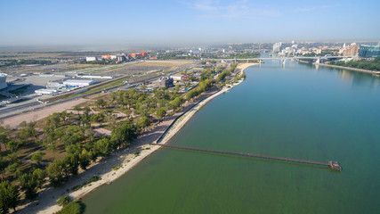 Park on left bank. Rostov-on-Don. Russia