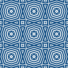 Abstract seamless geometric pattern. Some forms smoothly transform into other forms. Kaleidoscope of lines and angles.