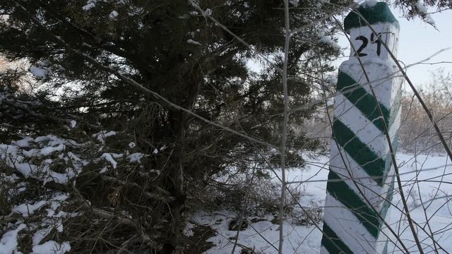 Frontier Post . Slider Shot .