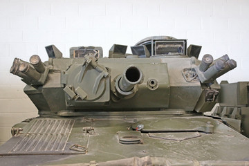 Vintage military tank	