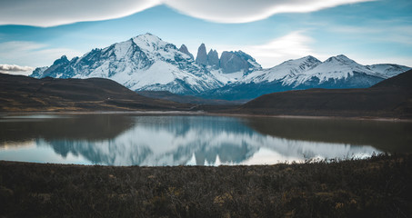 lake in the mountains