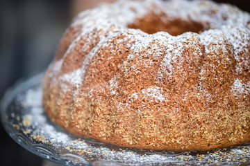 traditional easter pastry cake 