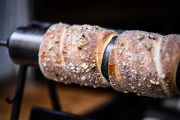 traditional czech sweet delights with cinnamon, sugar & walnuts 