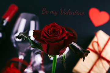 Beautiful red rose