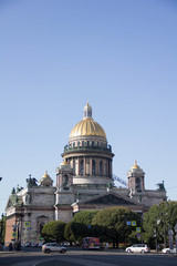 "Isaakievsky cathedral". Saint-Petersburg. Russia