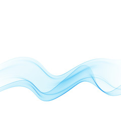 Abstract background with blue wave. Vector illustration EPS 10