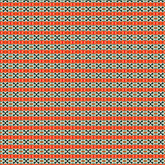 Orange green vector seamless pattern