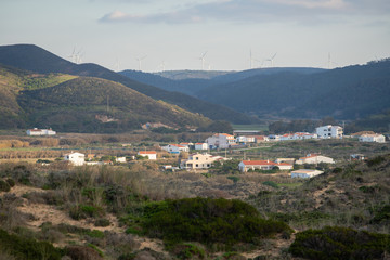 Fototapeta premium Village of Bordeira in Costa Vicentina, Portugal
