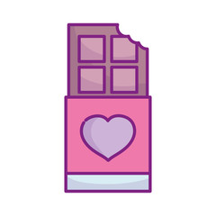 happy valentines day, sweet chocolate bar snack heart love