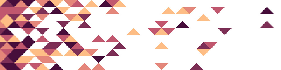 Pattern with random colored triangles Generative Art background illustration